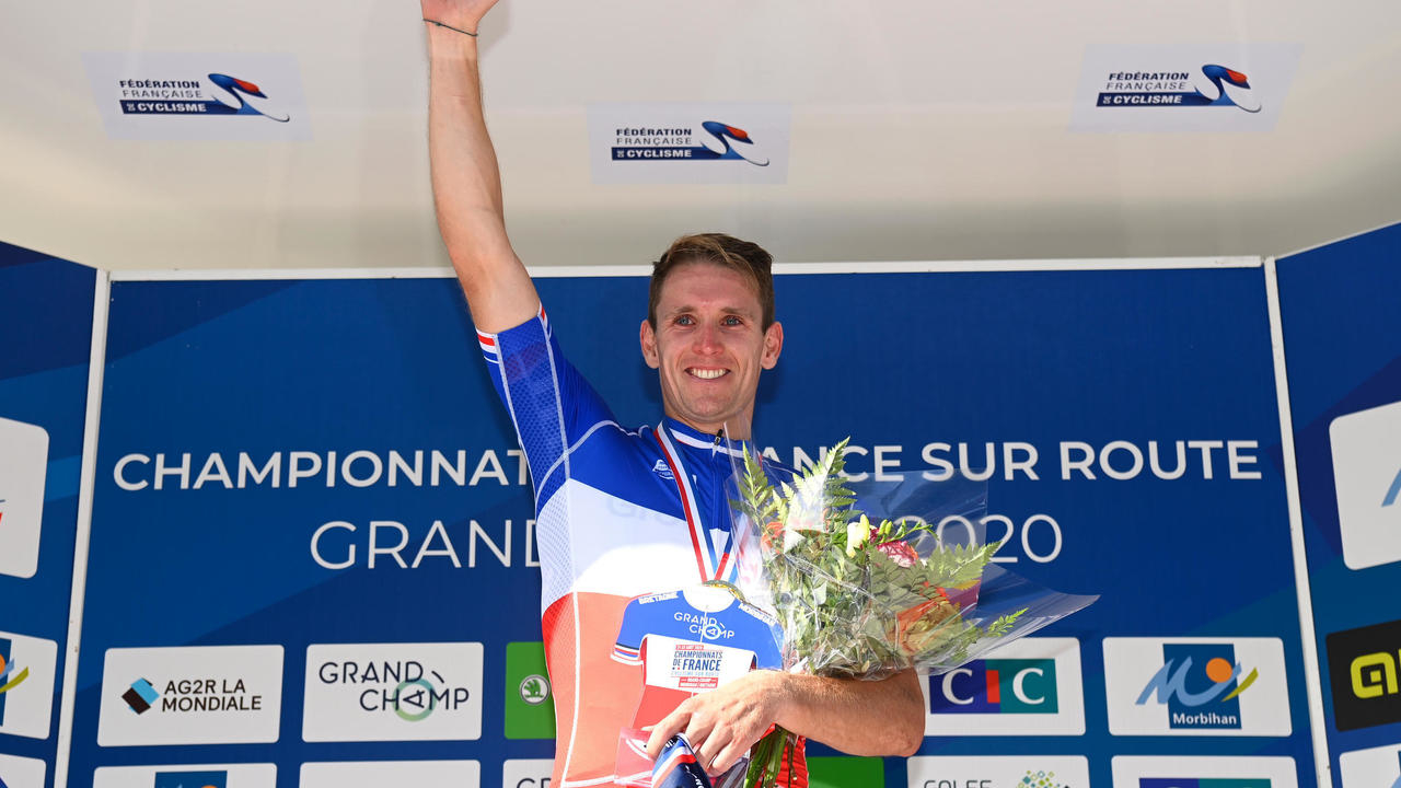 Arnaud Demare, campeón de Francia en 2020, cuelga la bicicleta.