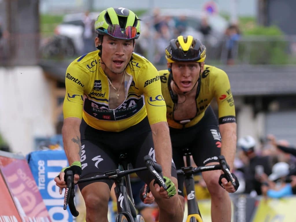 Primoz Roglic y Matteo Jorgenson