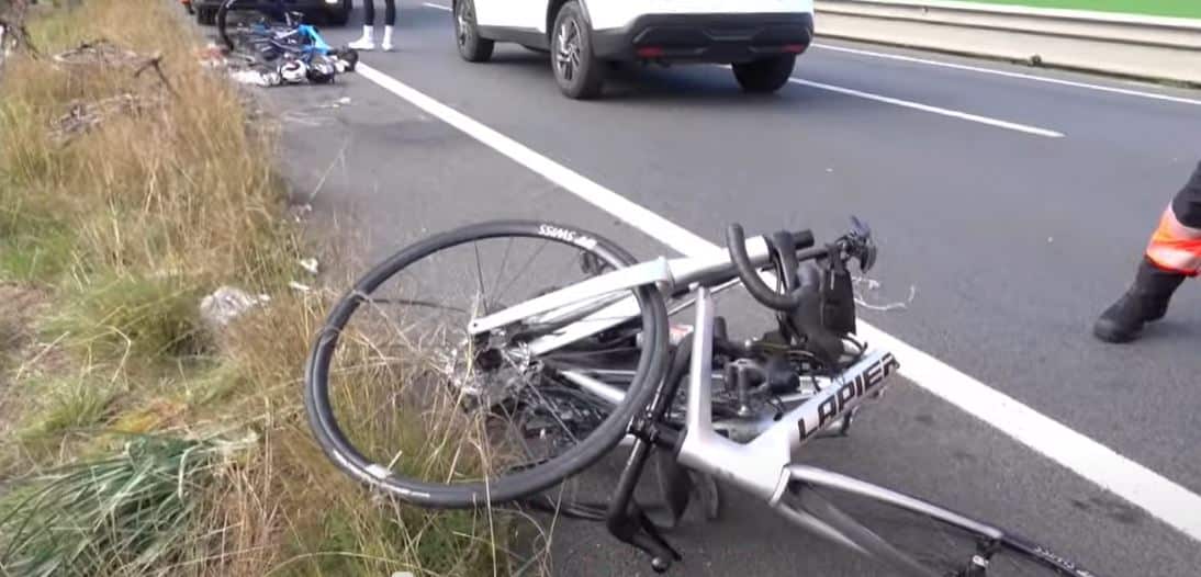 Un accidente afectó a siete ciclistas en Palma de Mallorca