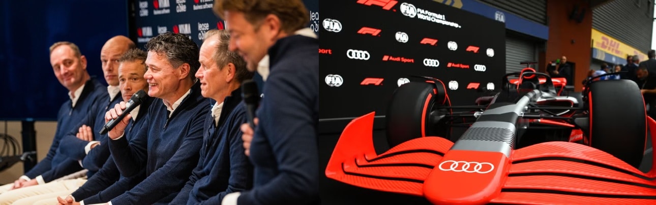 Sander Kruis (Visma) y su nuevo destino: el equipo Audi de Fórmula 1