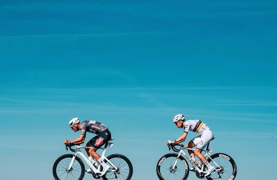 Van der Poel y Pogacar