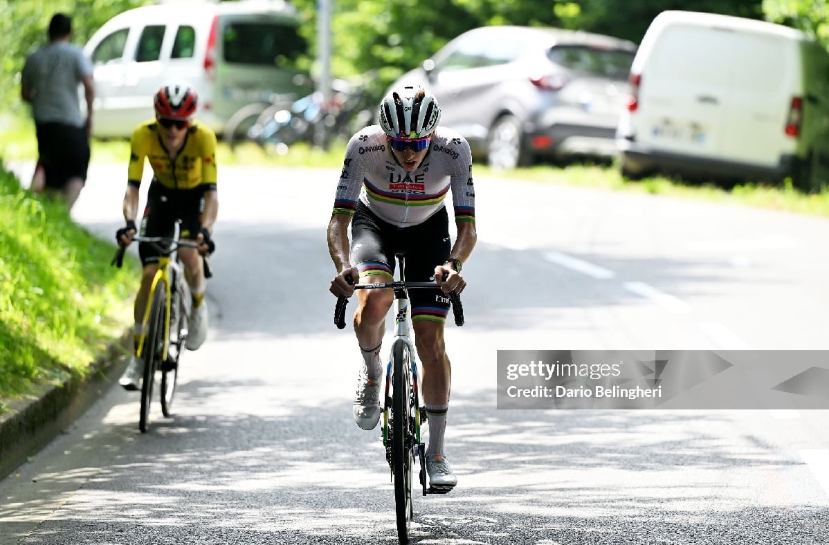 Pogacar suelta a Vingegaard