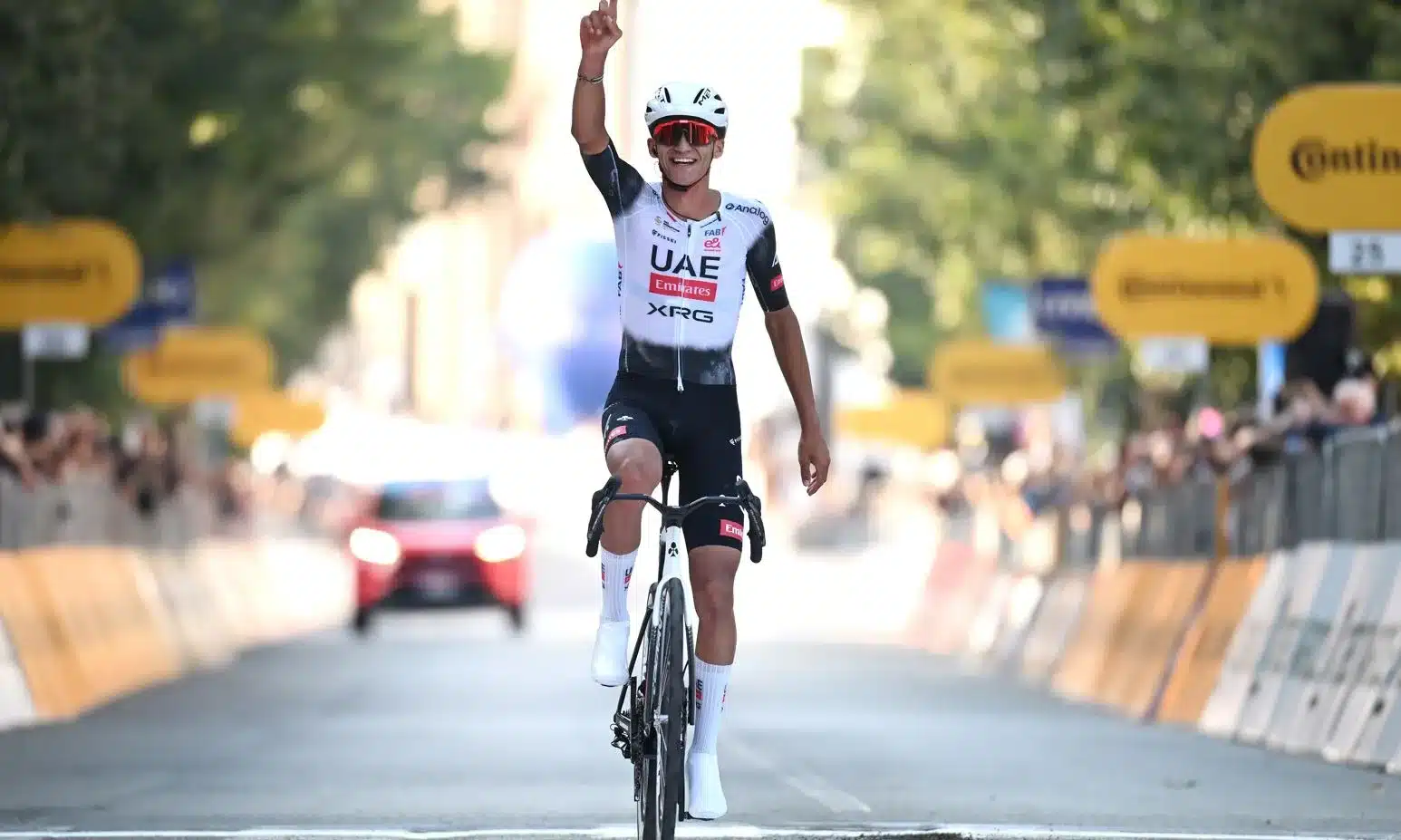 Isaac Del Toro en Gran Piemonte 2025