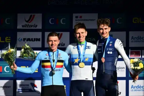 Pogacar, Evenepoel, Seixas