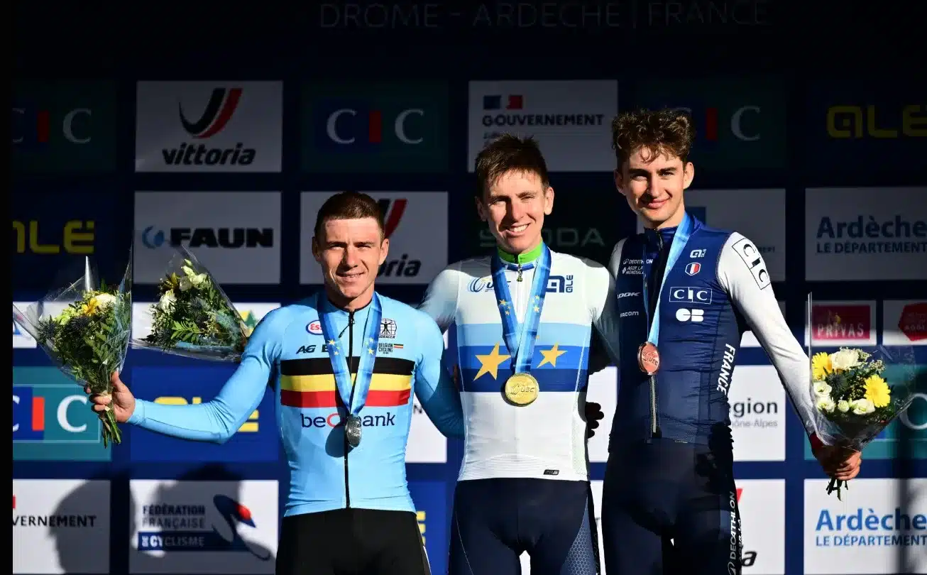 Pogacar, Evenepoel, Seixas