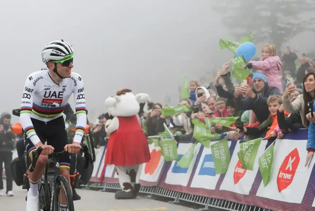 Tadej Pogacar en el Pogi Challenge