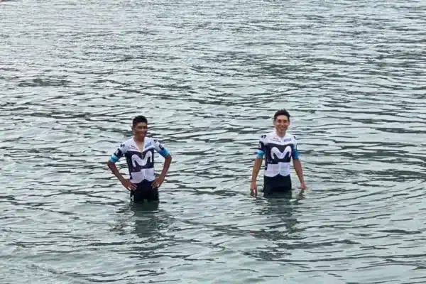 Nairo Quintana y Einer Rubio (Movistar)