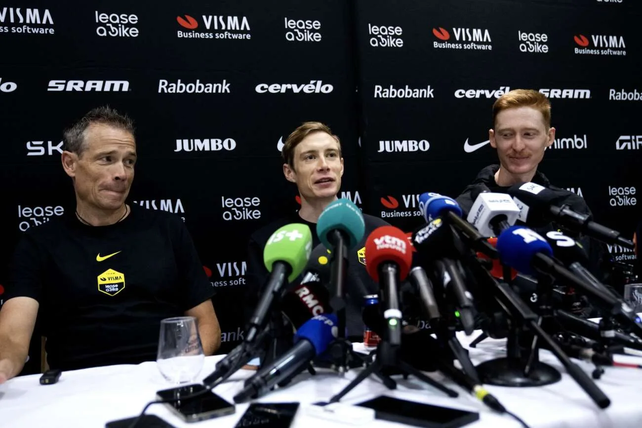 Jonas Vingegaard, Grischa Niermann, Matteo Jorgenson