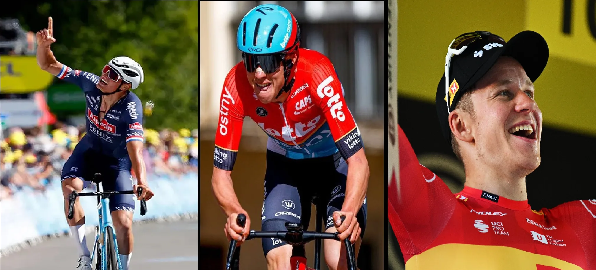 Lotto, Uno-X, Alpecin