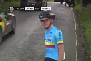 Colombiano del equipo de Contador, suspendido por dopaje