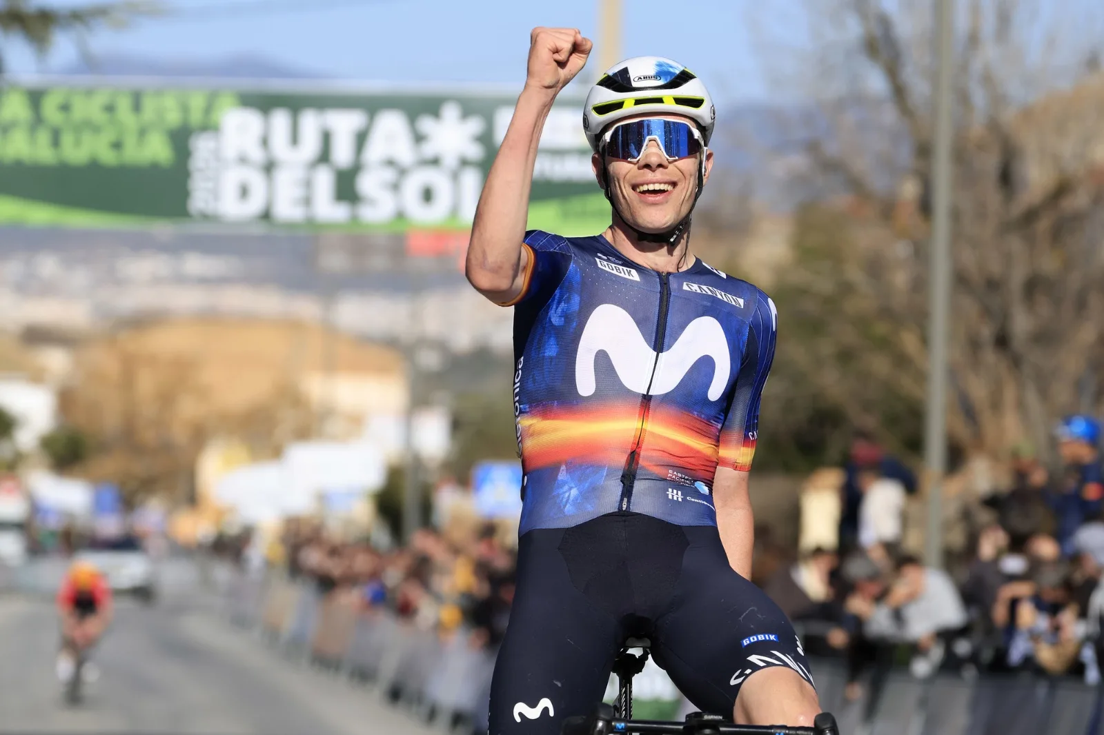Iván Romeo (Movistar) vence la segunda etapa de la Vuelta a Andalucía 2026