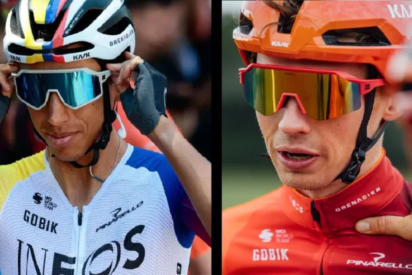 Egan Bernal y Thymen Arensman (INEOS)