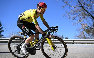 Jonas Vingegaard en la cuarta etapa de la Volta a Catalunya 2026