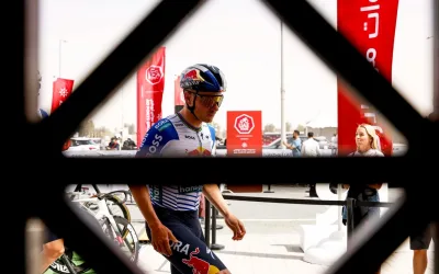 Remco Evenepoel (Red Bull - BORA - hansgrohe) en el UAE Tour 2026