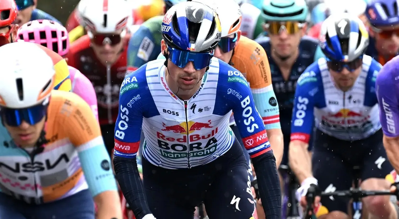 Primoz Roglic (Red Bull - BORA - hansgrohe) en Tirreno Adriático 2026