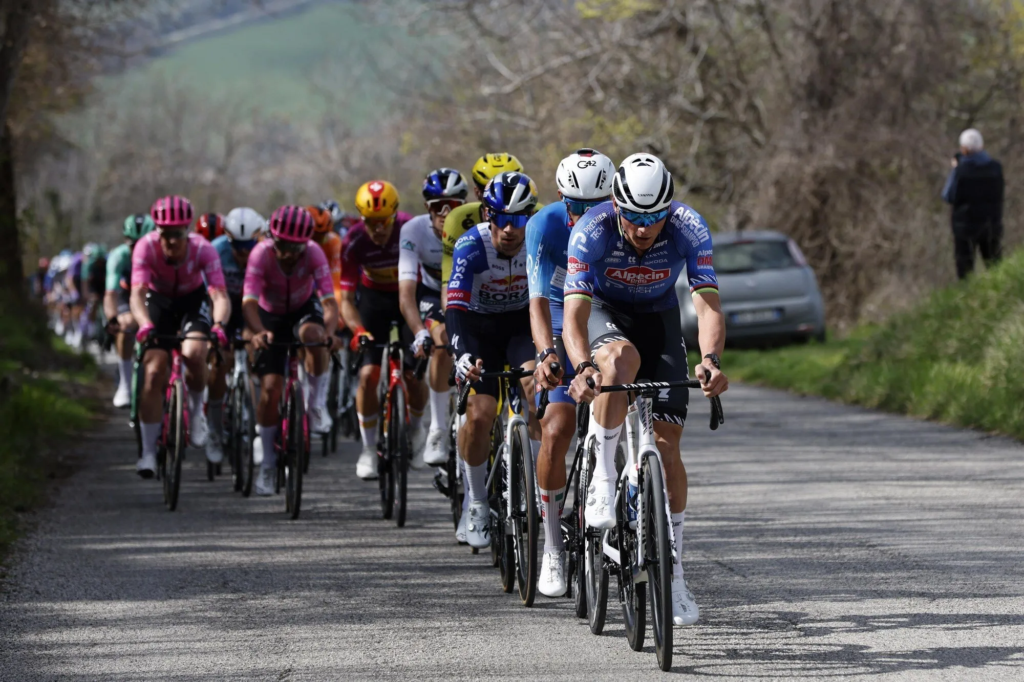 Mathieu Van der Poel en Tirreno Adriático