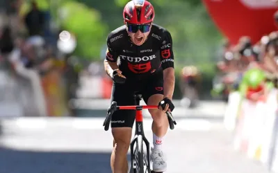 Lennart Jasch (Tudor Pro Cycling) gana la etapa 4 del Tour of the Alps 2026
