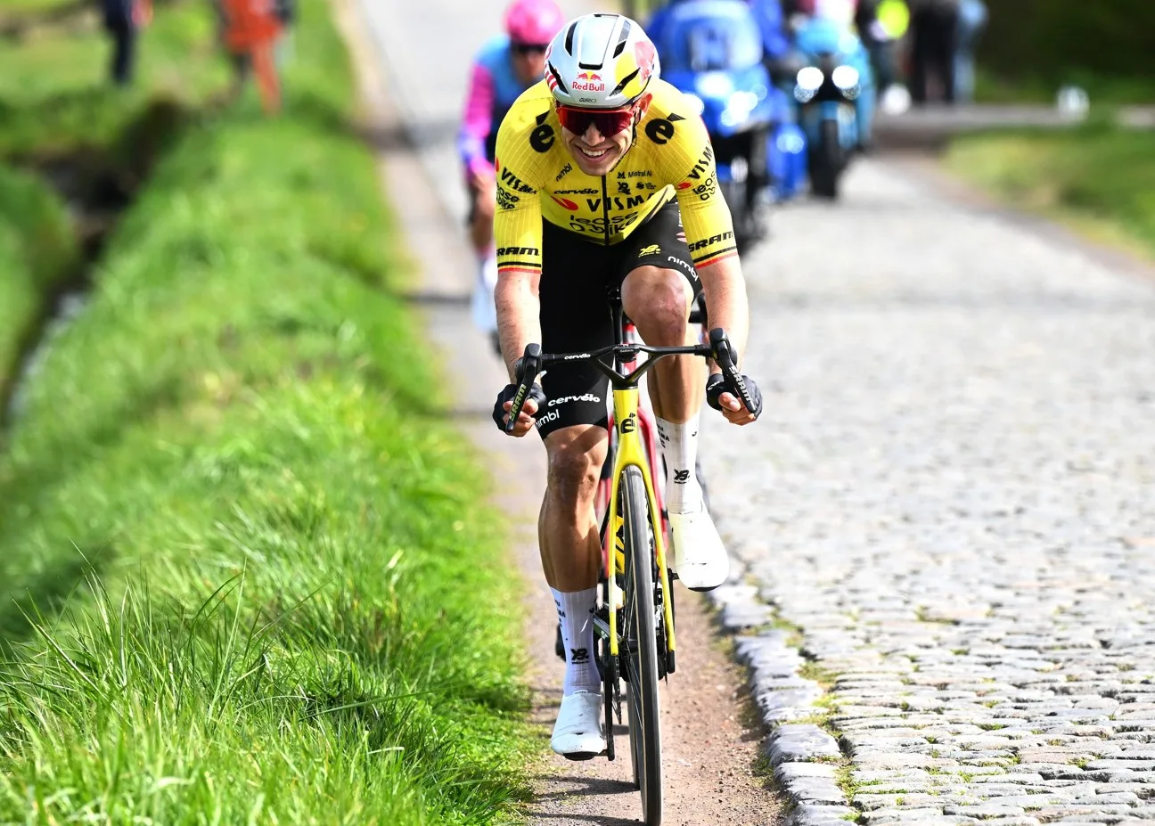 Wout van Aert (Visma - Lease a Bike) en A Través de Flandes 2026