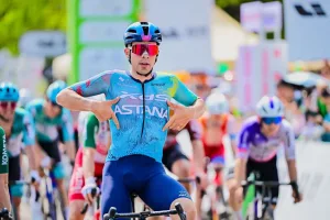 El uruguayo Silva logra su primera victoria con XDS Astana