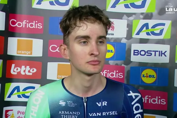 Paul Seixas (Decathlon CMA CGM) en Flecha Valona 2026