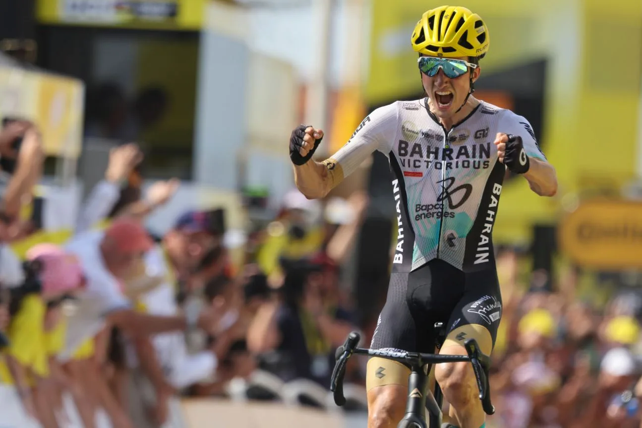 Pello Bilbao (Bahrain Victorious) vence la etapa 10 del Tour de France 2023