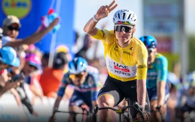 Tadej Pogacar (UAE) gana la segunda etapa del Tour de Romandía 2026