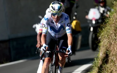 Enric Mas (Movistar) en la etapa 11 del Giro d´Italia 2026