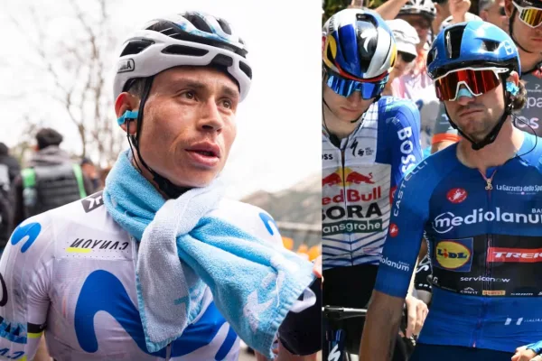 Einer Rubo (Movistar) y Giulio Ciccone (Lidl-Trek) en el Giro d´Italia 2026Einer Rubo (Movistar) y Giulio Ciccone (Lidl-Trek) en el Giro d´Italia 2026