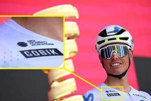 El color del Giro: Mas usa un maillot de mujer y la advertencia a quienes orinan en bidones