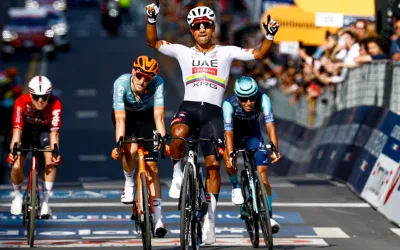 Jhonatan Narvaéz (UAE) gana la cuarta etapa del Giro d´Italia 2026