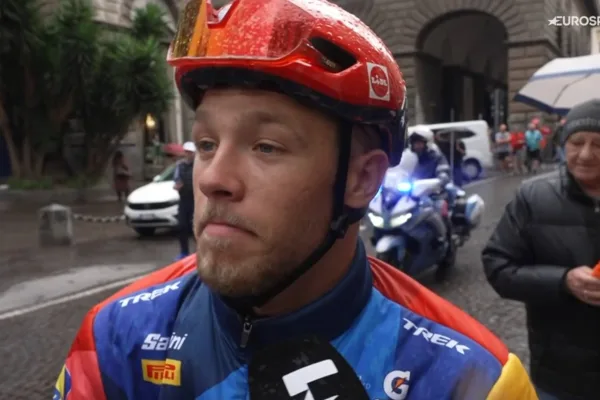 Jonathan MIlan (Lidl-Trek) tras la etapa 6 del Giro d´Italia 2026.