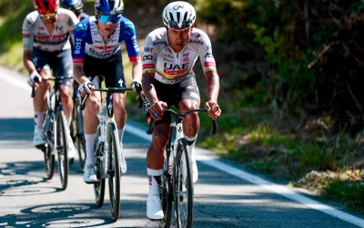 Jhonatan Narvaéz (UAE) en la etapa 11 del Giro d´Italia