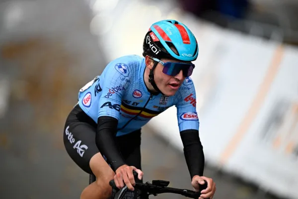 Jarno Widar en el Campeonato Europeo de 2025 sub-23