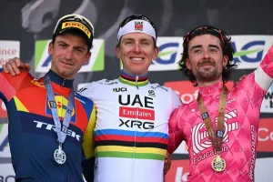 “Va a ser tan grande como Lance”: Ben Healy compara a Pogacar con Armstrong
