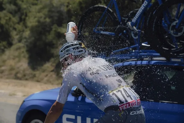 Temperaturas agobiantes en el Tour de France