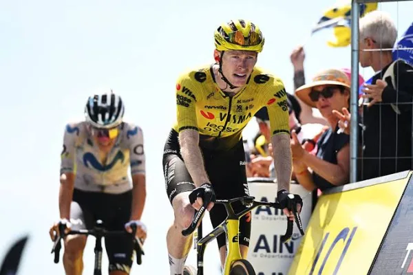 Matteo Jorgenson en el Tour Auvergne Rhone Alpes 2026