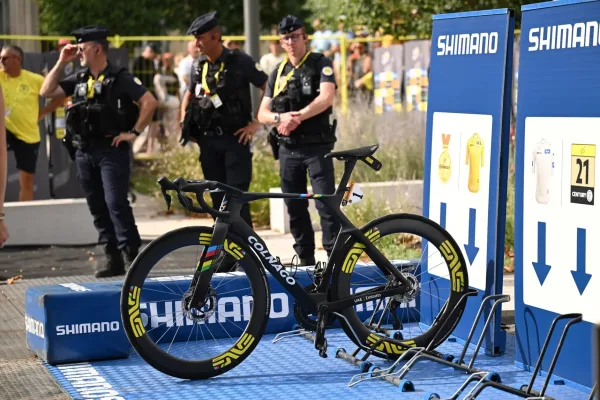La bicicleta de Pogacar