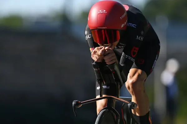 Marco Brenner (Tudor) en la contrarreloj de la etapa 7 del Tour de Polonia 2026