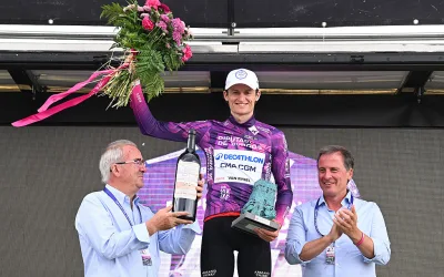 Felix Gall (Decathlon CMA CGM), ganador de la Vuelta a Burgos 2026