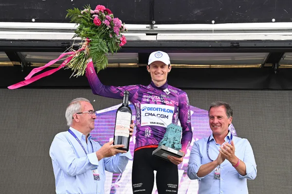 Felix Gall (Decathlon CMA CGM), ganador de la Vuelta a Burgos 2026