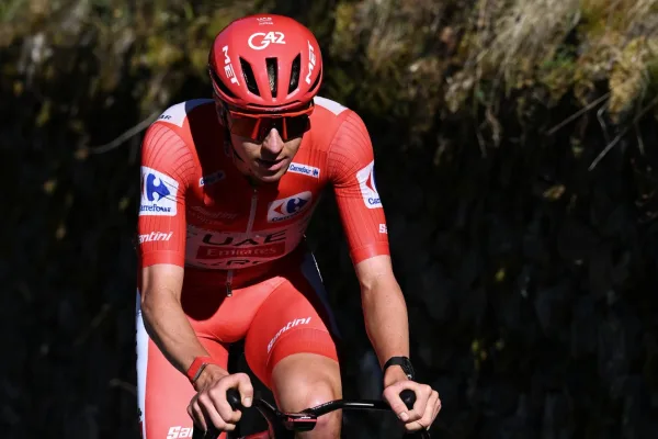 Tadej Pogacar (UAE) en La Vuelta a España 2026