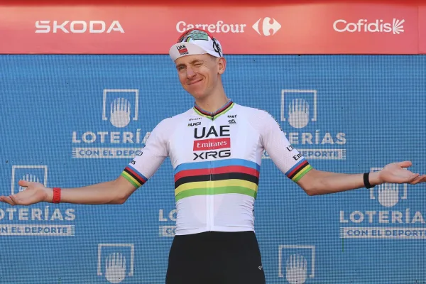 Tadej Pogacar UAE) en La Vuelta a España 2026