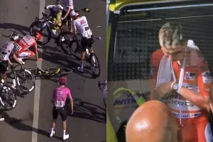 Parte médico de Tadej Pogacar: fractura y alto riesgo de perder el Mundial