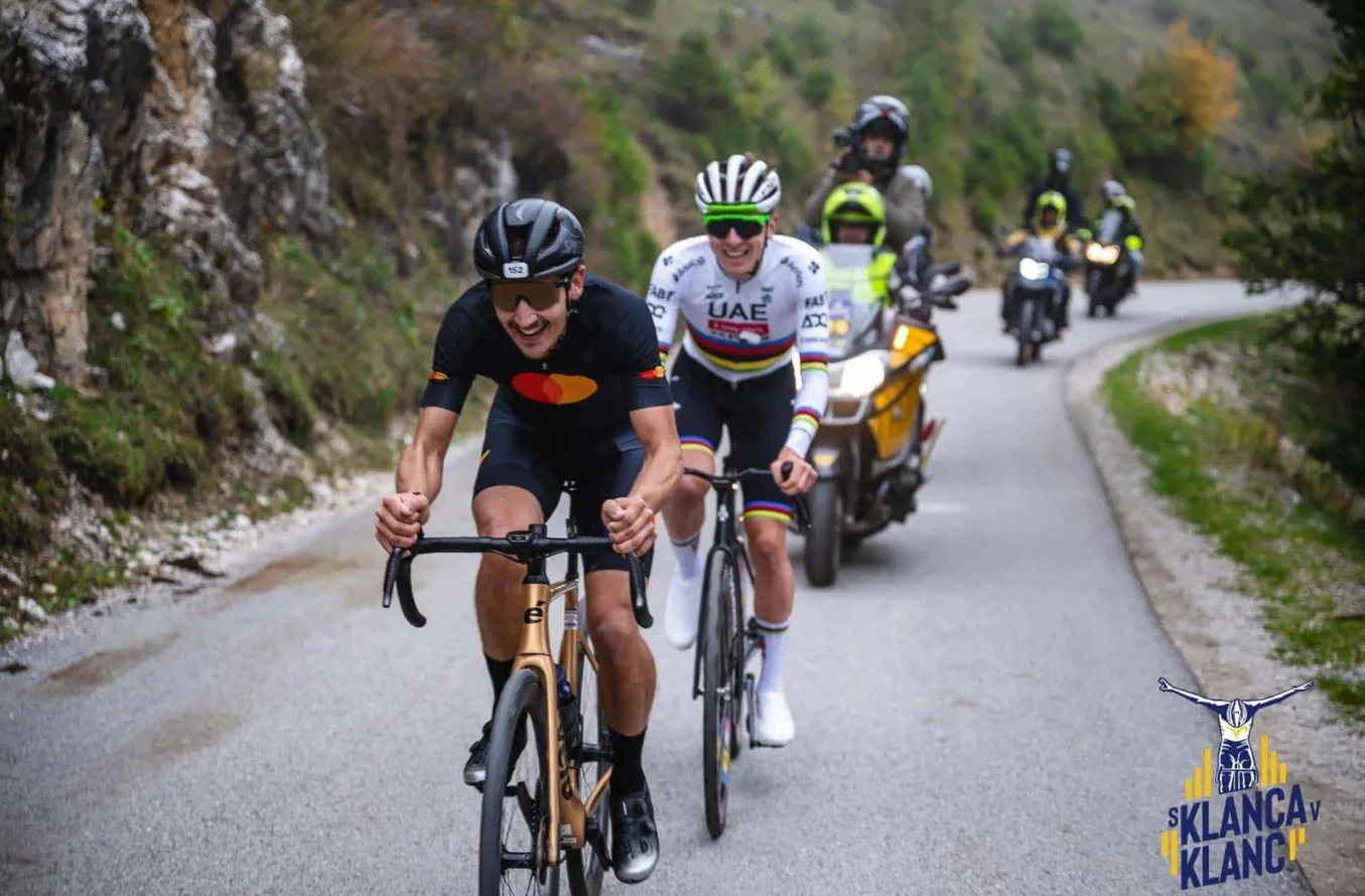 Tadej Pogacar en el Pogi Challenge 2026