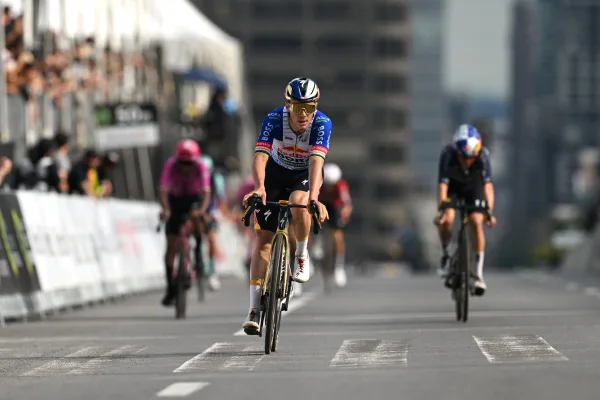 Remco Evenepoel (Red Bull) al finalizar el GP Montreal 2026