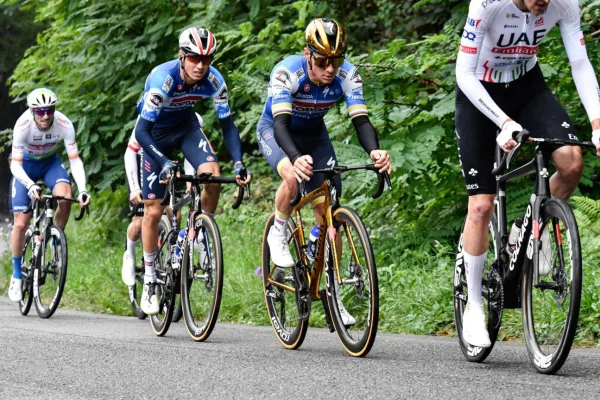 Remco Evenepoel y Mauri Vansevenant