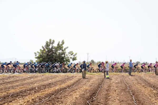 El pelotón en La Vuelta a España 2026